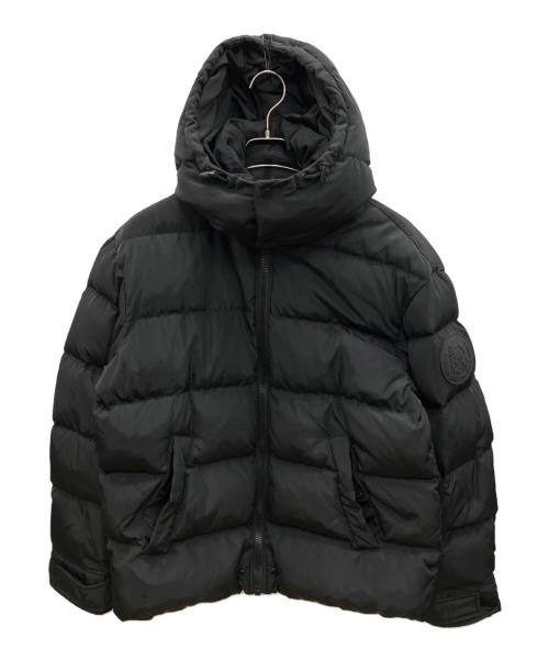 DIESEL（ディーゼル）DIESEL (ディーゼル) ダウンジャケット ブラック×カーキ サイズ:Ｍの古着・服飾アイテム