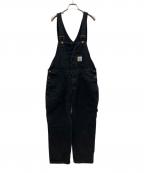 CarHarttカーハート）の古着「オーバーオール」｜ブラック