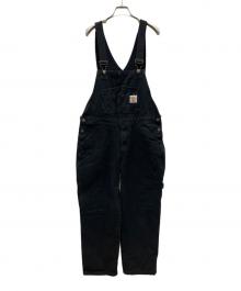 CarHartt（カーハート）の古着「オーバーオール」｜ブラック