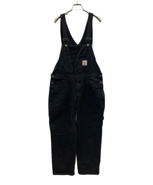 CarHartt（カーハート）CarHartt (カーハート) オーバーオール ブラック サイズ:Lの古着・服飾アイテム