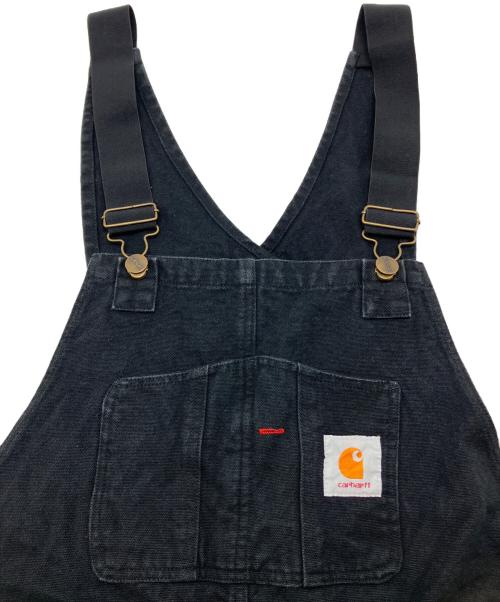 CarHartt（カーハート）CarHartt (カーハート) オーバーオール ブラック サイズ:Lの古着・服飾アイテム