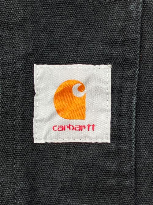 CarHartt（カーハート）CarHartt (カーハート) オーバーオール ブラック サイズ:Lの古着・服飾アイテム