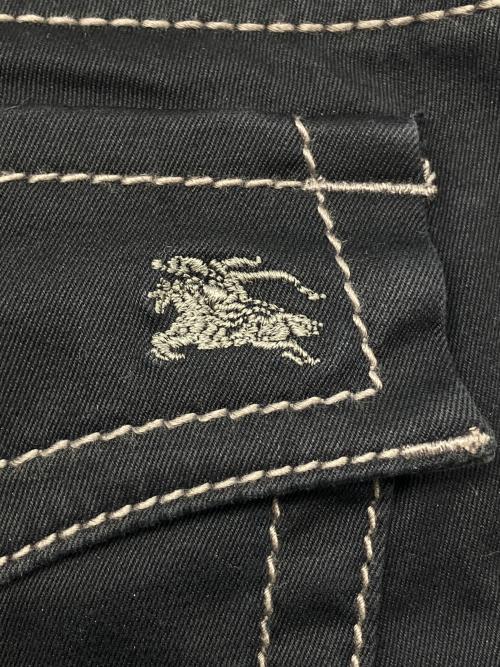 BURBERRY BLUE LABEL（バーバリー ブルー レーベル）BURBERRY BLUE LABEL (バーバリー ブルー レーベル) ローライズフレアパンツ　Y2K ブラック サイズ:38の古着・服飾アイテム