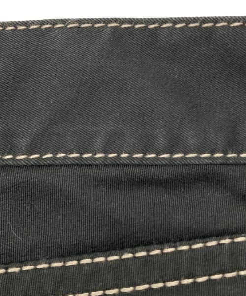 BURBERRY BLUE LABEL（バーバリー ブルー レーベル）BURBERRY BLUE LABEL (バーバリー ブルー レーベル) ローライズフレアパンツ　Y2K ブラック サイズ:38の古着・服飾アイテム
