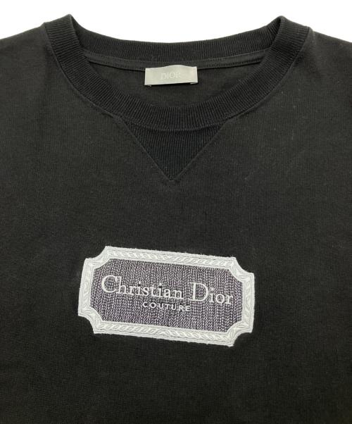 DIOR HOMME（ディオール オム）DIOR HOMME (ディオール オム) 半袖カットソー ブラック サイズ:Ｍの古着・服飾アイテム