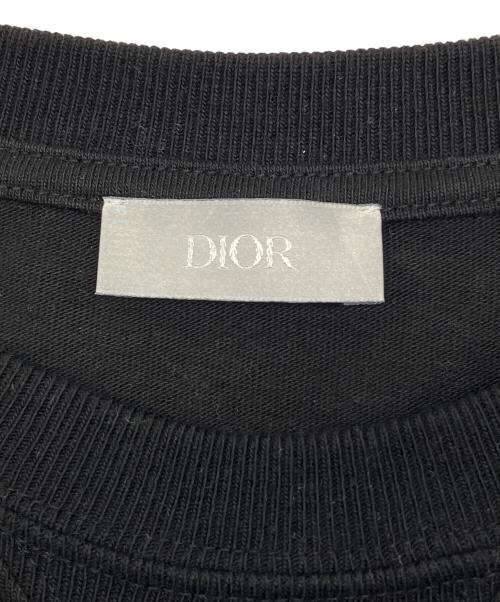 DIOR HOMME（ディオール オム）DIOR HOMME (ディオール オム) 半袖カットソー ブラック サイズ:Ｍの古着・服飾アイテム