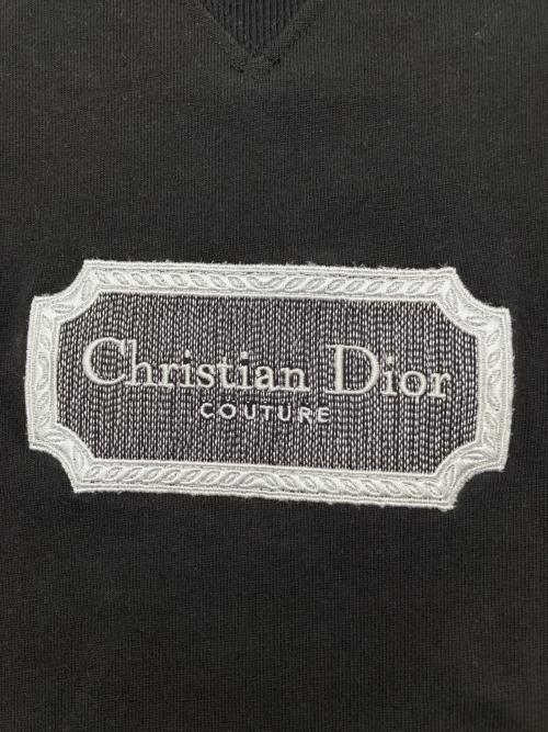 DIOR HOMME（ディオール オム）DIOR HOMME (ディオール オム) 半袖カットソー ブラック サイズ:Ｍの古着・服飾アイテム