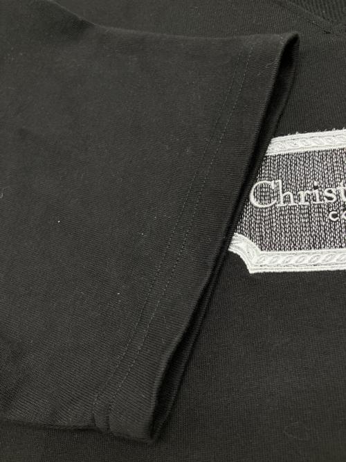 DIOR HOMME（ディオール オム）DIOR HOMME (ディオール オム) 半袖カットソー ブラック サイズ:Ｍの古着・服飾アイテム