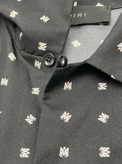 AMIRI（アミリ）AMIRI (アミリ) Mix and Match Ma シャツ ブラック サイズ:Ｍの古着・服飾アイテム