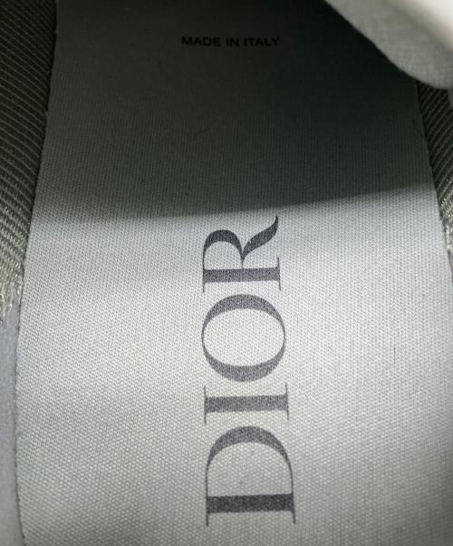 Christian Dior（クリスチャン ディオール）Christian Dior (クリスチャン ディオール) B27 アップタウン ロートップスニーカー グレー×ホワイト サイズ:26の古着・服飾アイテム