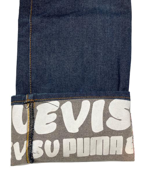 EVISU（エヴィス）EVISU (エヴィス) PUMA (プーマ) デニムパンツ インディゴ サイズ:32×34の古着・服飾アイテム