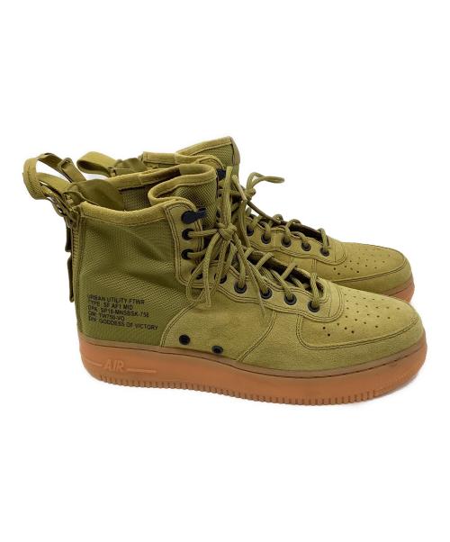 NIKE（ナイキ）NIKE (ナイキ) SF AIR FORCE 1 MID オリーブ サイズ:28cmの古着・服飾アイテム