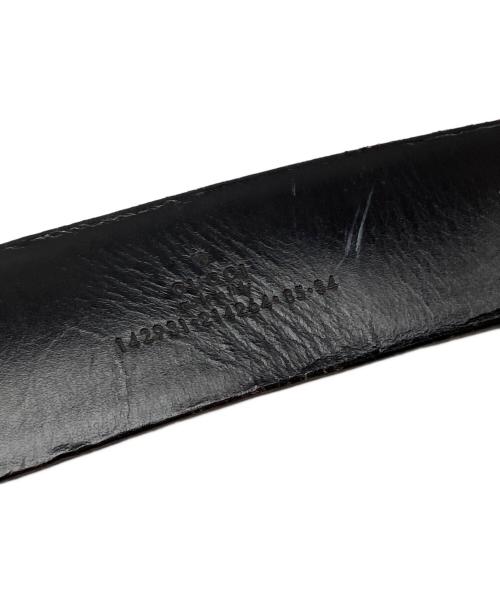 GUCCI（グッチ）GUCCI (グッチ) レザーベルト ブラウンの古着・服飾アイテム