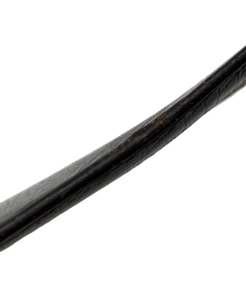 GUCCI（グッチ）GUCCI (グッチ) レザーベルト ブラウンの古着・服飾アイテム