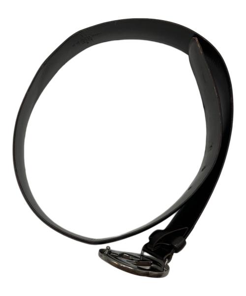 GUCCI（グッチ）GUCCI (グッチ) レザーベルト ブラウンの古着・服飾アイテム