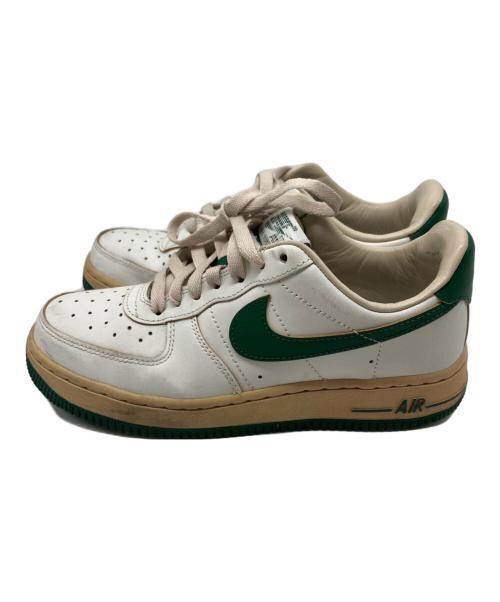 NIKE（ナイキ）NIKE (ナイキ) 	Women's Air Force 1 Low ホワイト×グリーン サイズ:	SIZE 24cmの古着・服飾アイテム