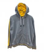 DIESELディーゼル）の古着「ジップパーカー」｜グレー