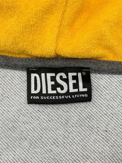 DIESEL（ディーゼル）DIESEL (ディーゼル) ジップパーカー グレー サイズ:XXLの古着・服飾アイテム
