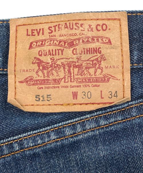 LEVI'S（リーバイス）LEVI'S (リーバイス) 90s 515デニムパンツ 1999年8月製 釦裏359 インディゴ サイズ:W30×L34の古着・服飾アイテム