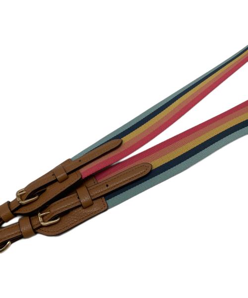 COACH（コーチ）COACH (コーチ) ショルダーバッグ ホワイト×グリーン×ピンクの古着・服飾アイテム