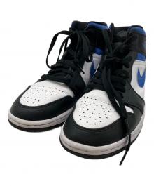 NIKE（ナイキ）の古着「	Air Jordan 1 Mid "Royal"」｜ホワイト×ブラック×ブルー