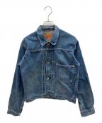 DENIMEドゥニーム）の古着「デニムジャケット　古着」｜インディゴ