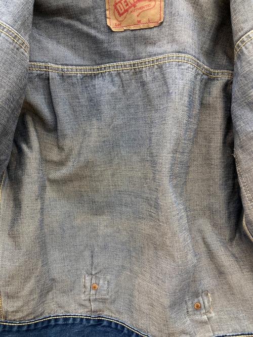 DENIME（ドゥニーム）DENIME (ドゥニーム) デニムジャケット　古着 インディゴ サイズ:Lの古着・服飾アイテム