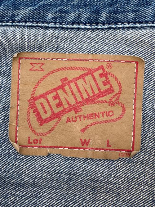 DENIME（ドゥニーム）DENIME (ドゥニーム) デニムジャケット　古着 インディゴ サイズ:Lの古着・服飾アイテム