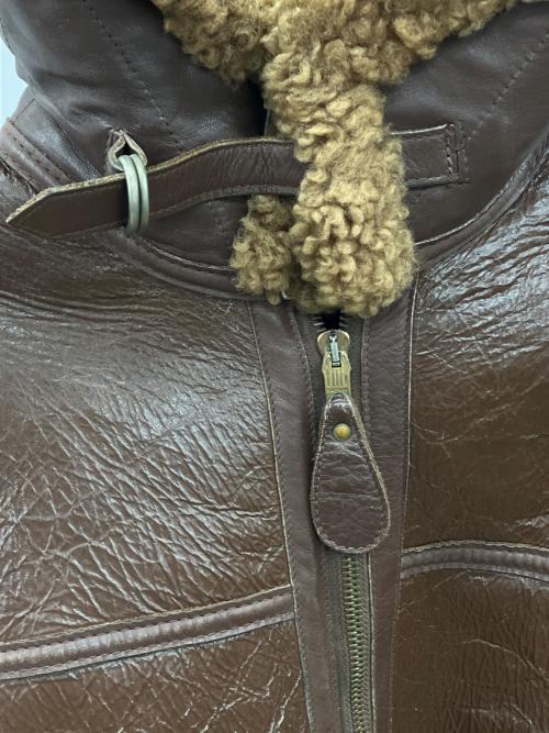 EASTMAN（イーストマン）EASTMAN (イーストマン) フライトジャケット　RAF Flying Jacket,IRVIN Model- 1942 Pattern　古着 ブラウン サイズ:42の古着・服飾アイテム