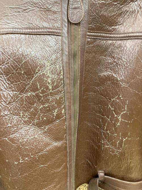 EASTMAN（イーストマン）EASTMAN (イーストマン) フライトジャケット　RAF Flying Jacket,IRVIN Model- 1942 Pattern　古着 ブラウン サイズ:42の古着・服飾アイテム