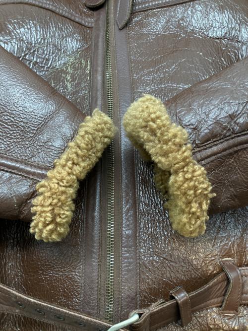 EASTMAN（イーストマン）EASTMAN (イーストマン) フライトジャケット　RAF Flying Jacket,IRVIN Model- 1942 Pattern　古着 ブラウン サイズ:42の古着・服飾アイテム