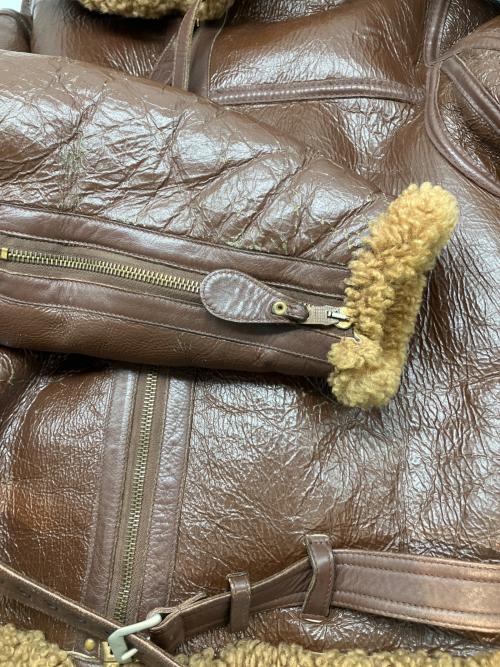 EASTMAN（イーストマン）EASTMAN (イーストマン) フライトジャケット　RAF Flying Jacket,IRVIN Model- 1942 Pattern　古着 ブラウン サイズ:42の古着・服飾アイテム