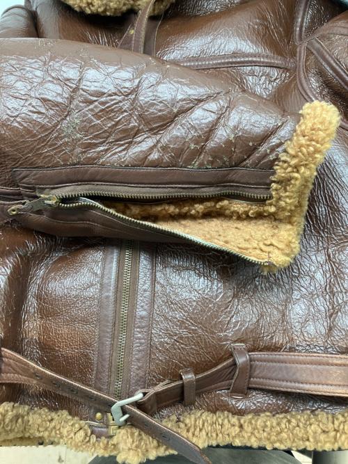 EASTMAN（イーストマン）EASTMAN (イーストマン) フライトジャケット　RAF Flying Jacket,IRVIN Model- 1942 Pattern　古着 ブラウン サイズ:42の古着・服飾アイテム