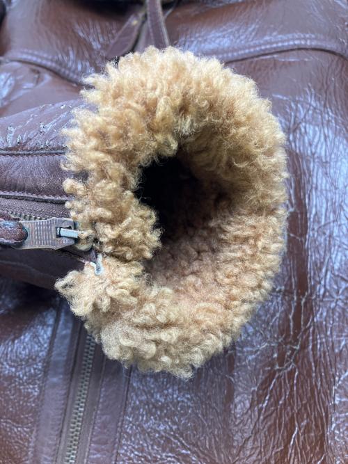 EASTMAN（イーストマン）EASTMAN (イーストマン) フライトジャケット　RAF Flying Jacket,IRVIN Model- 1942 Pattern　古着 ブラウン サイズ:42の古着・服飾アイテム