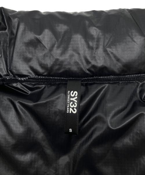sy32 by sweet years（エスワイサーティトゥバイスィートイヤーズ）sy32 by sweet years (エスワイサーティトゥバイスィートイヤーズ) ダウンベスト ブラック サイズ:Sの古着・服飾アイテム