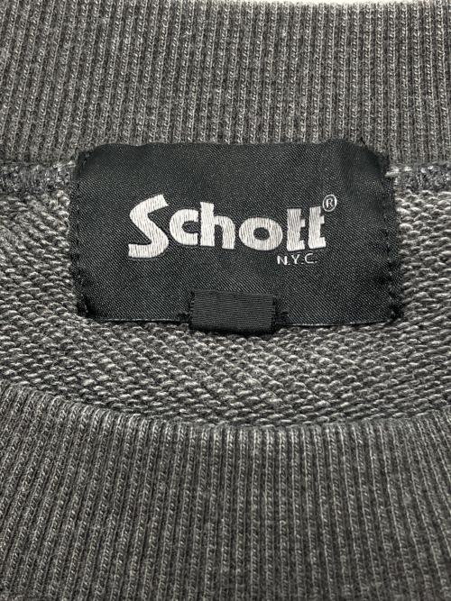 Schott（ショット）Schott (ショット) スウェット ブラック サイズ:XLの古着・服飾アイテム