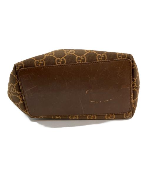 GUCCI（グッチ）GUCCI (グッチ) ハンドバッグ ブラウンの古着・服飾アイテム
