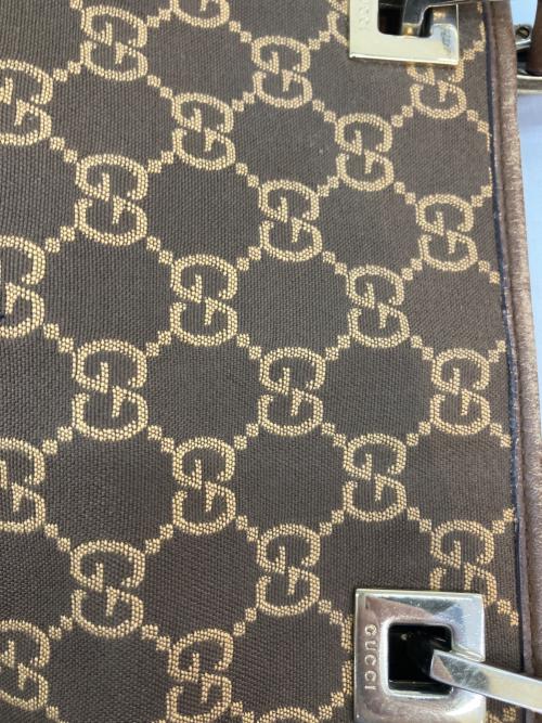 GUCCI（グッチ）GUCCI (グッチ) ハンドバッグ ブラウンの古着・服飾アイテム