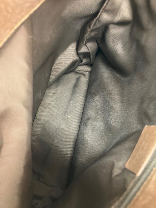 GUCCI（グッチ）GUCCI (グッチ) ハンドバッグ ブラウンの古着・服飾アイテム
