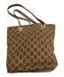 GUCCI (グッチ) ハンドバッグ ブラウン：12000円