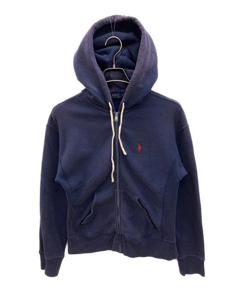 POLO RALPH LAUREN（ポロ・ラルフローレン）POLO RALPH LAUREN (ポロ・ラルフローレン) ジップパーカー ネイビー サイズ:Sの古着・服飾アイテム