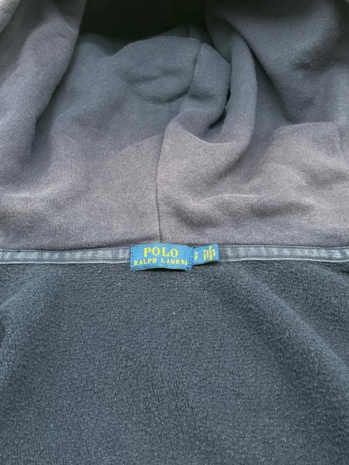 POLO RALPH LAUREN（ポロ・ラルフローレン）POLO RALPH LAUREN (ポロ・ラルフローレン) ジップパーカー ネイビー サイズ:Sの古着・服飾アイテム