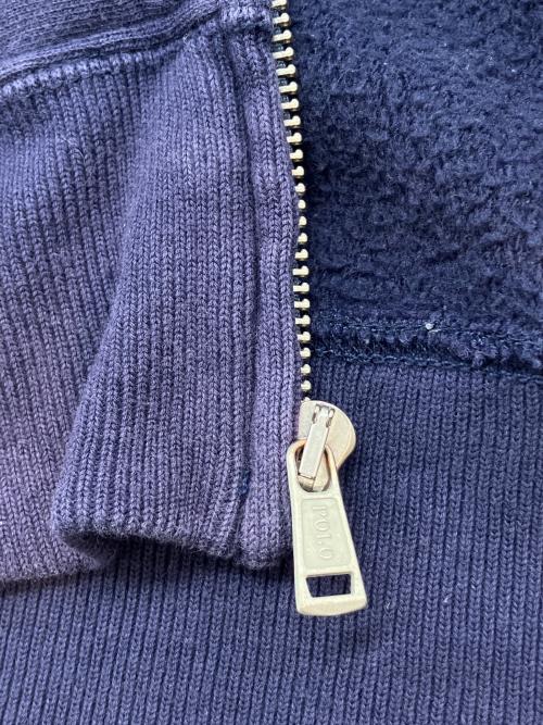 POLO RALPH LAUREN（ポロ・ラルフローレン）POLO RALPH LAUREN (ポロ・ラルフローレン) ジップパーカー ネイビー サイズ:Sの古着・服飾アイテム