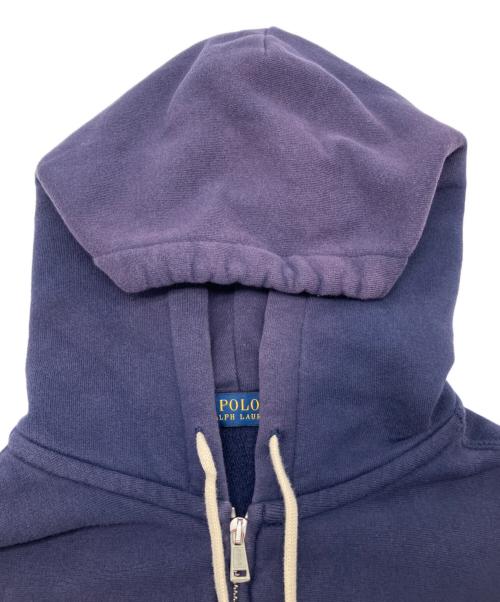 POLO RALPH LAUREN（ポロ・ラルフローレン）POLO RALPH LAUREN (ポロ・ラルフローレン) ジップパーカー ネイビー サイズ:Sの古着・服飾アイテム