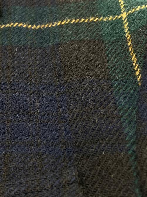 RALPH LAUREN（ラルフローレン）RALPH LAUREN (ラルフローレン) 3Bチェックジャケット グリーン×ネイビー サイズ:2の古着・服飾アイテム