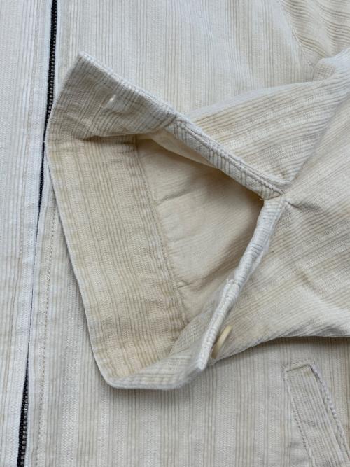 cheers（チアーズ）cheers (チアーズ) ジップジャケット アイボリー サイズ:Ｍの古着・服飾アイテム