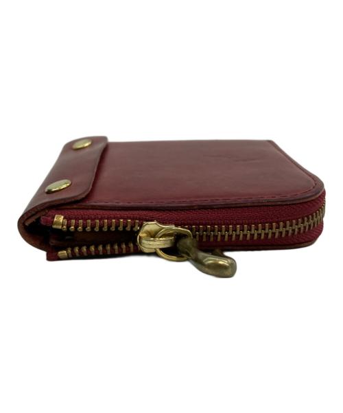 BEERBELLY（ビアベリー）BEERBELLY (ビアベリー) コンパクトウォレット ボルドーの古着・服飾アイテム