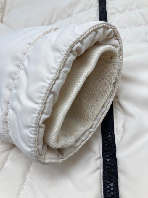 Eddie Bauer（エディーバウアー）Eddie Bauer (エディーバウアー) 00sダウンジャケット PREMIUM GOOSE DOWN 緑タグ 古着 ホワイト サイズ:Ｍの古着・服飾アイテム