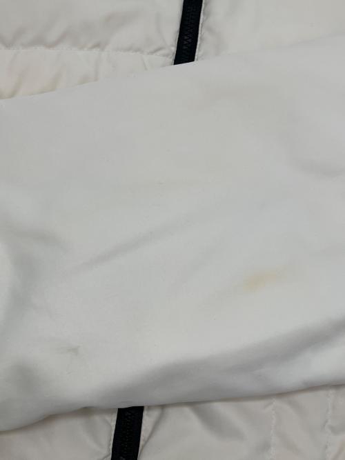 Eddie Bauer（エディーバウアー）Eddie Bauer (エディーバウアー) 00sダウンジャケット PREMIUM GOOSE DOWN 緑タグ 古着 ホワイト サイズ:Ｍの古着・服飾アイテム