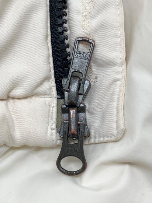 Eddie Bauer（エディーバウアー）Eddie Bauer (エディーバウアー) 00sダウンジャケット PREMIUM GOOSE DOWN 緑タグ 古着 ホワイト サイズ:Ｍの古着・服飾アイテム